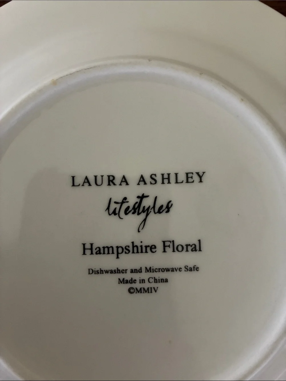 Set of 6 Laura Ashley Hampshire Floral Salad Plates
